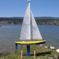 Le Windstar sur son ber