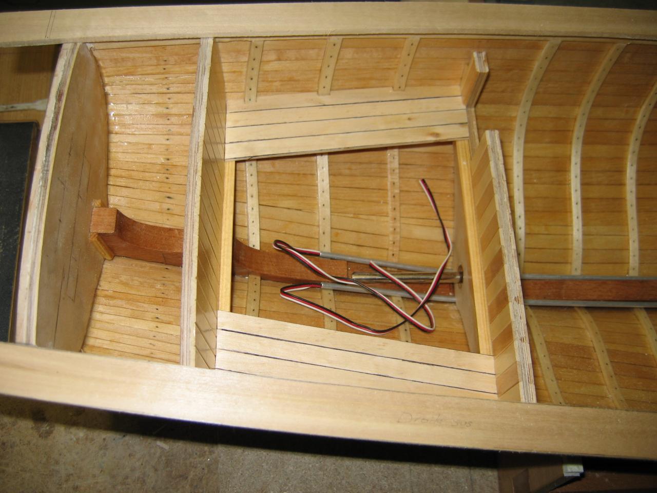 Construction de la chaloupe Brienz