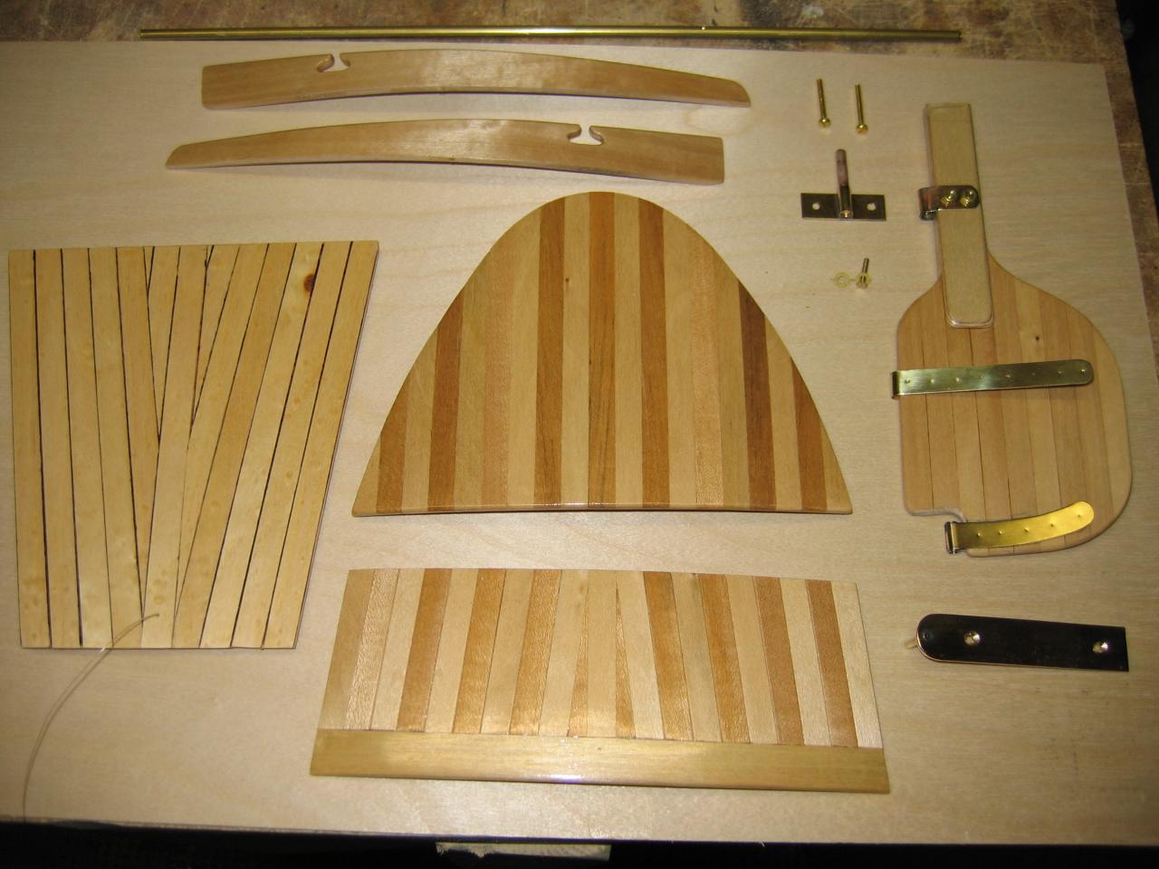 Construction de la chaloupe Brienz