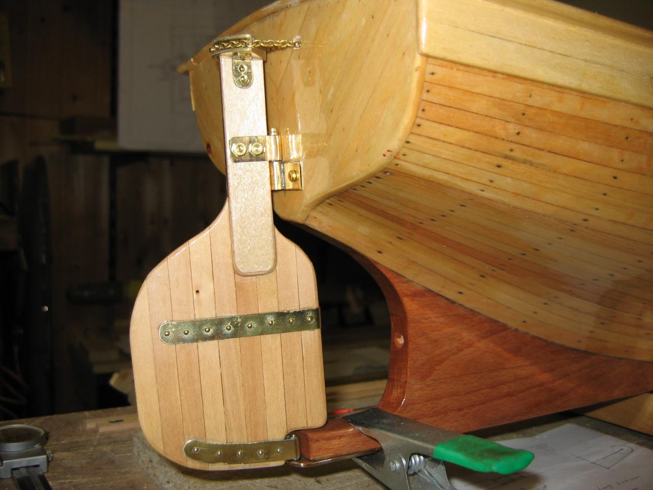 Construction de la chaloupe Brienz