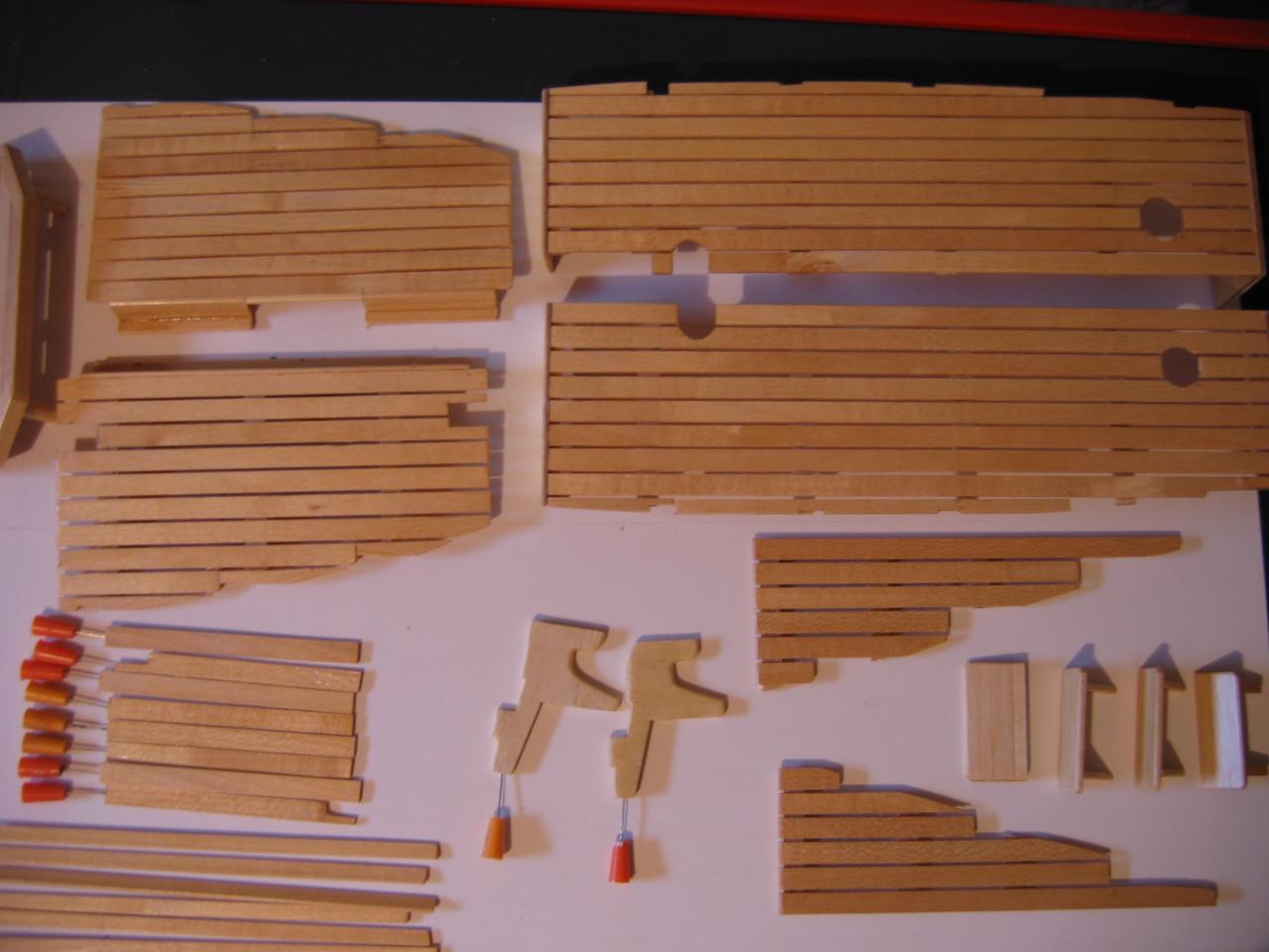 Construction de la chaloupe Brienz