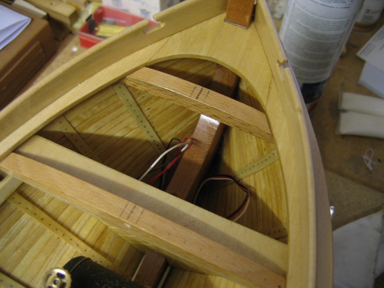 Construction de la chaloupe Brienz