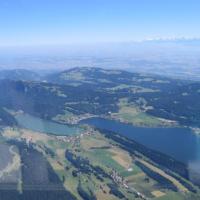 Vallée de Joux vue d'un planeur