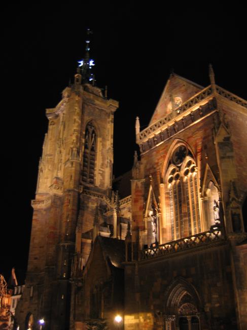 Colmar 07/ La cathédrale de nuit