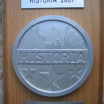 Historia 2007 Médaille d'argent