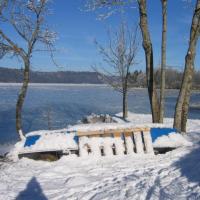 Lac de joux gelé