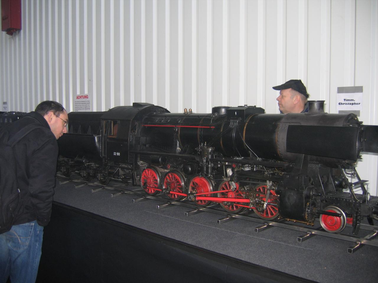 Locomotive en exposition