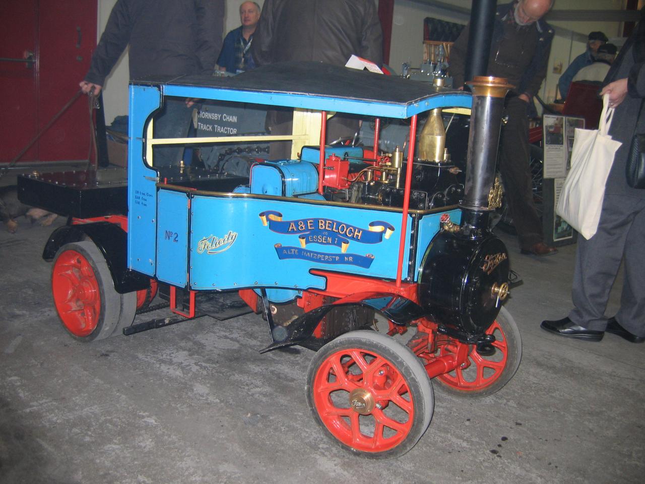 Voiture à vapeur