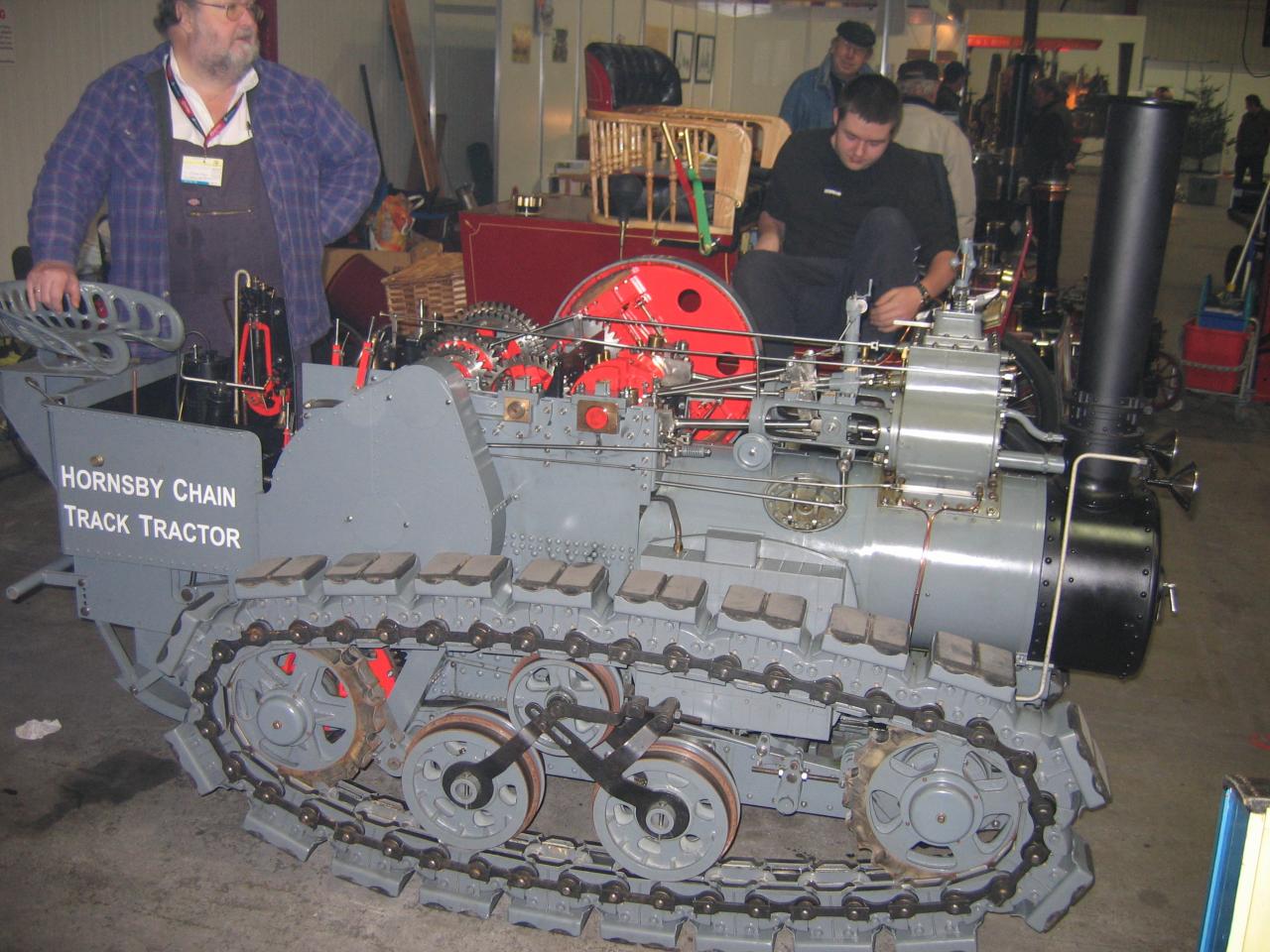 Tracteur à chenilles