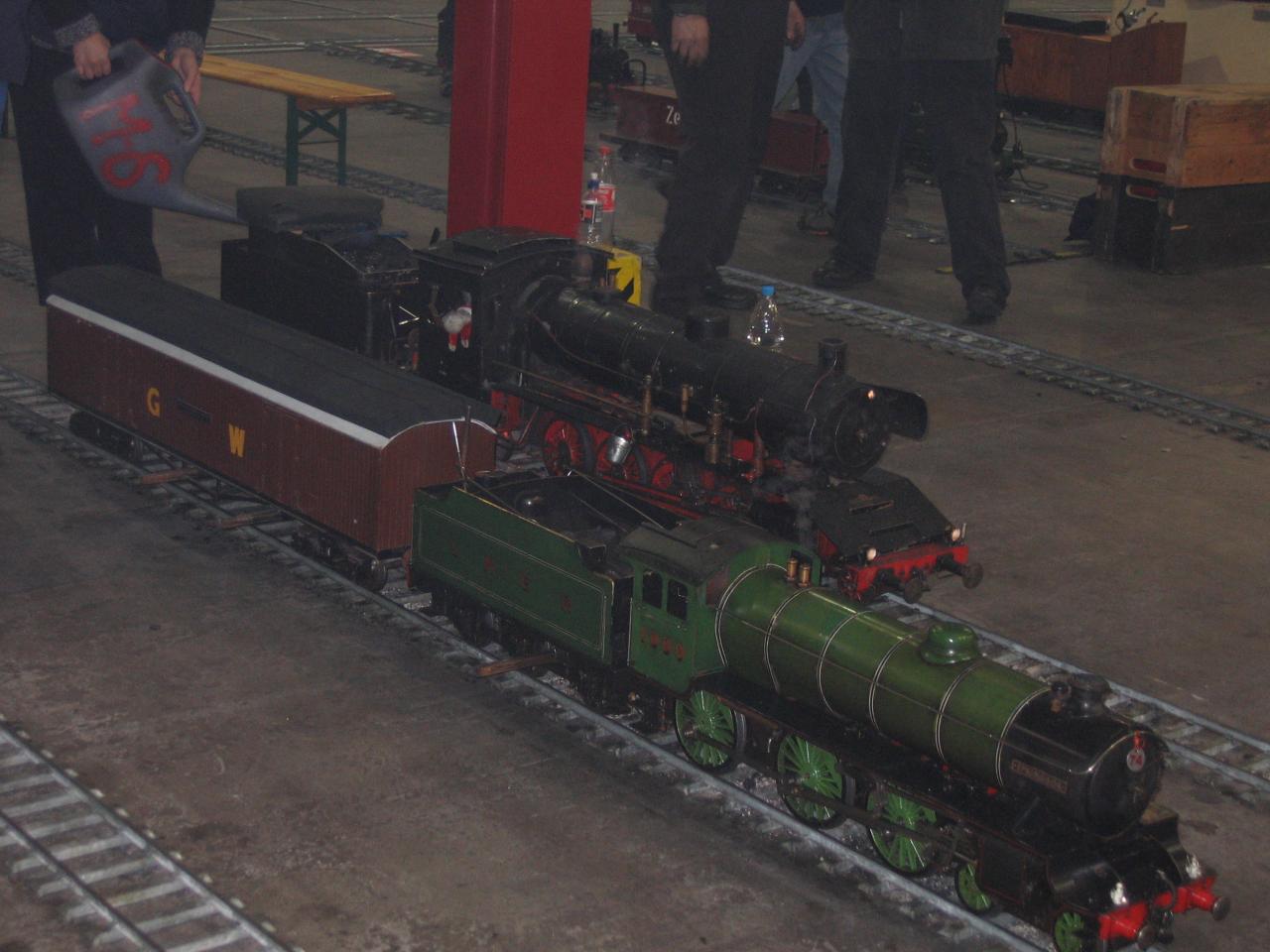 Locomotive en chauffe
